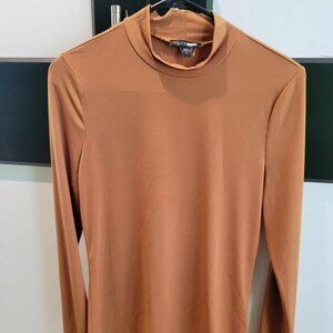 orange long sleeve shirt
